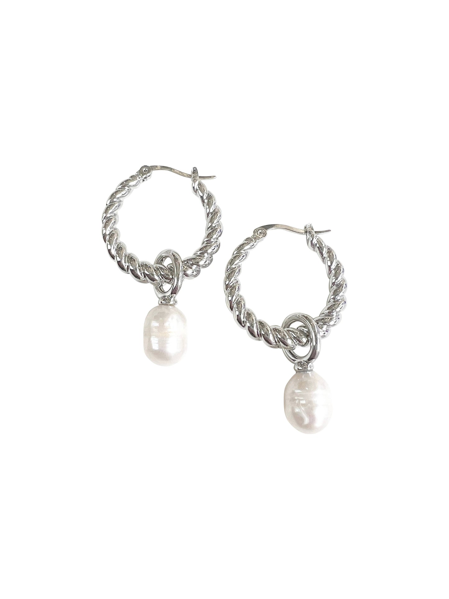 Silver Megan Earring