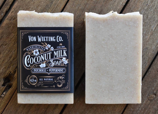 Patchouli Peppermint Coconut Milk Soap