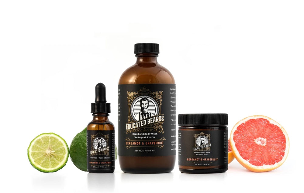 Bergamot Grapefruit Beard Maintenance Kit