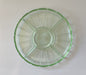 Vintage Uranium Glass Relish Dish