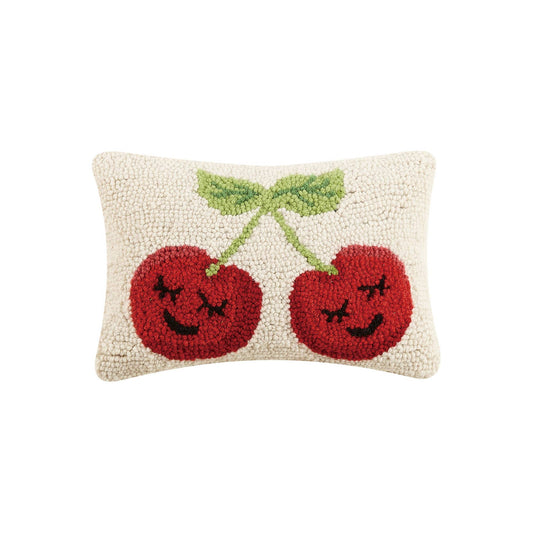 Cherries Hook Pillow
