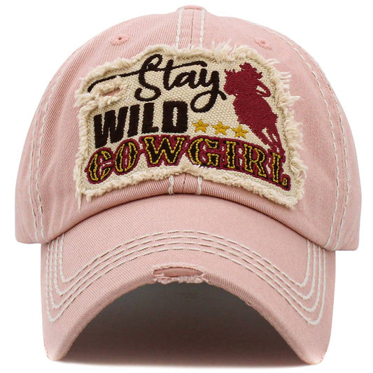 Stay Wild Cow Girl Hat