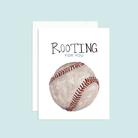 Rooting For You Card, Encouragement Card