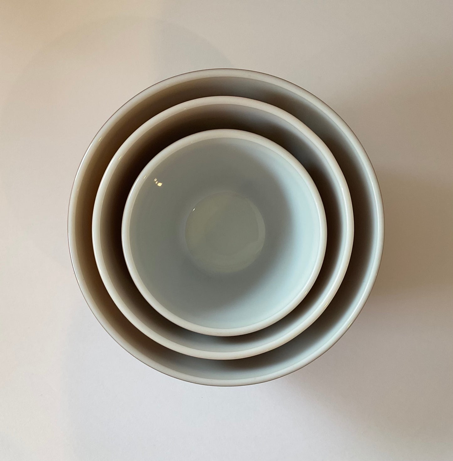 Set of 3 Vintage Pyrex Woodland Brown 401, 402, 403 Nesting Bowls