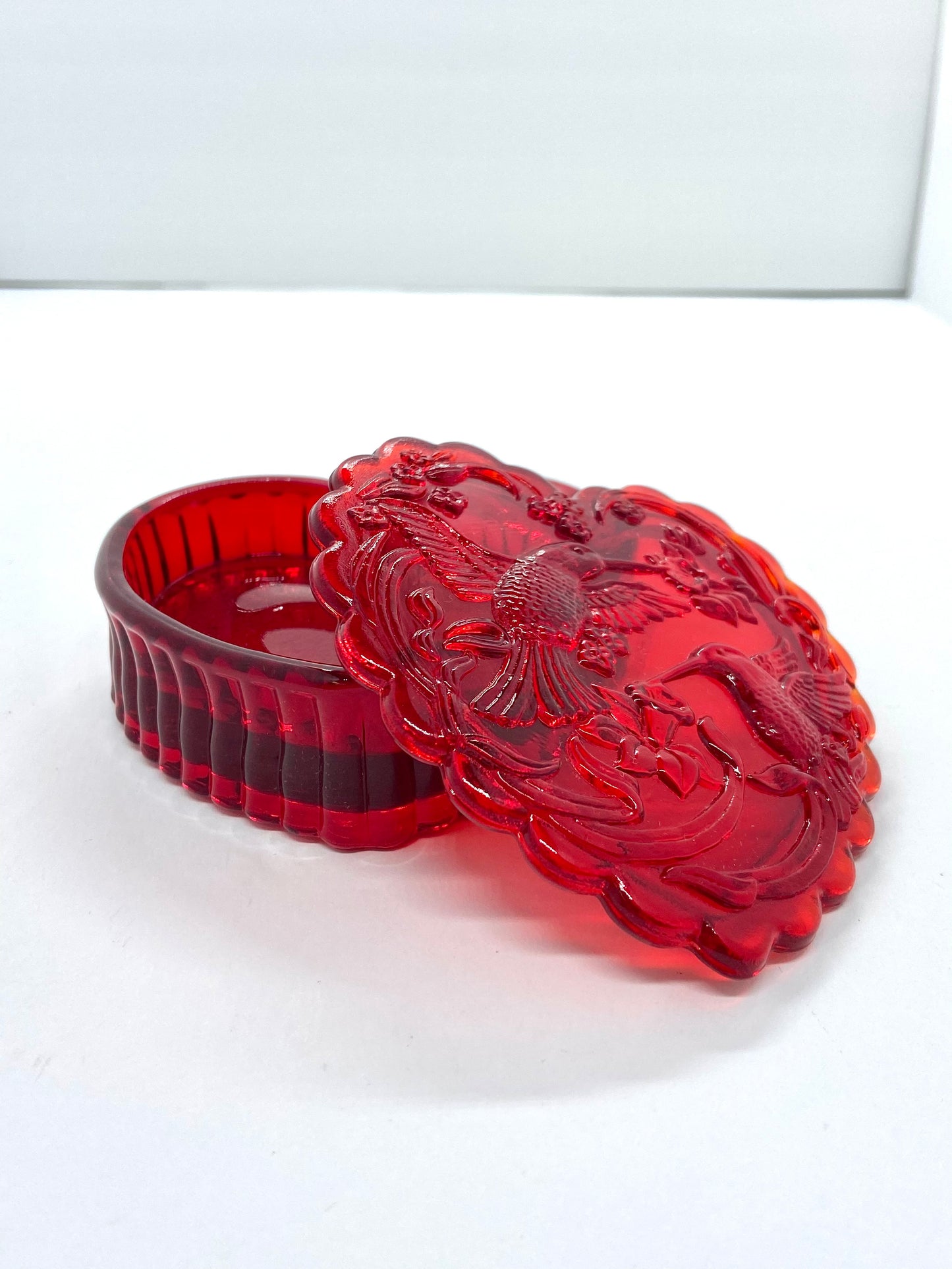Heart Box w/Hummingbird