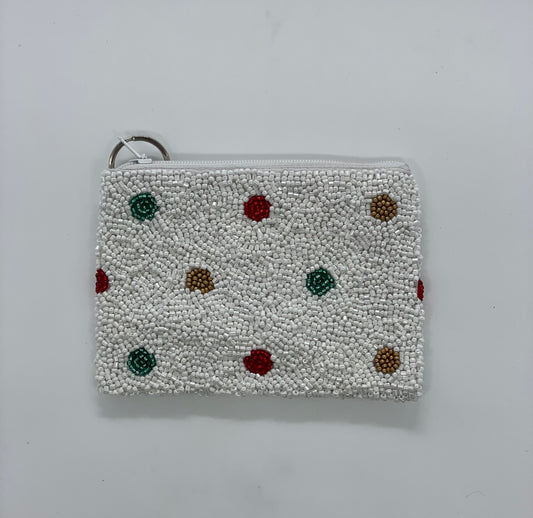 Holiday Dots Coin Purse