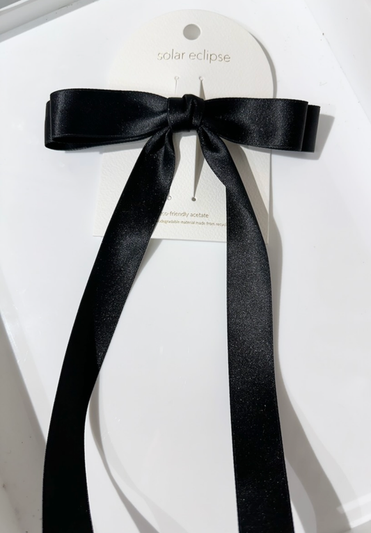 The Perfect Ribbon Bow Barrette