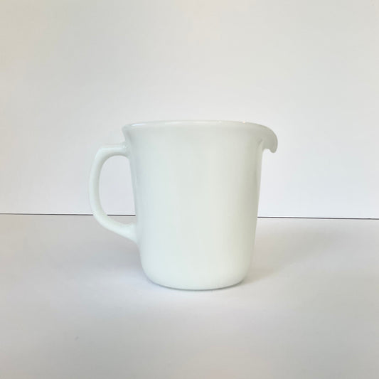 Vintage Pyrex White Milk Glass Creamer