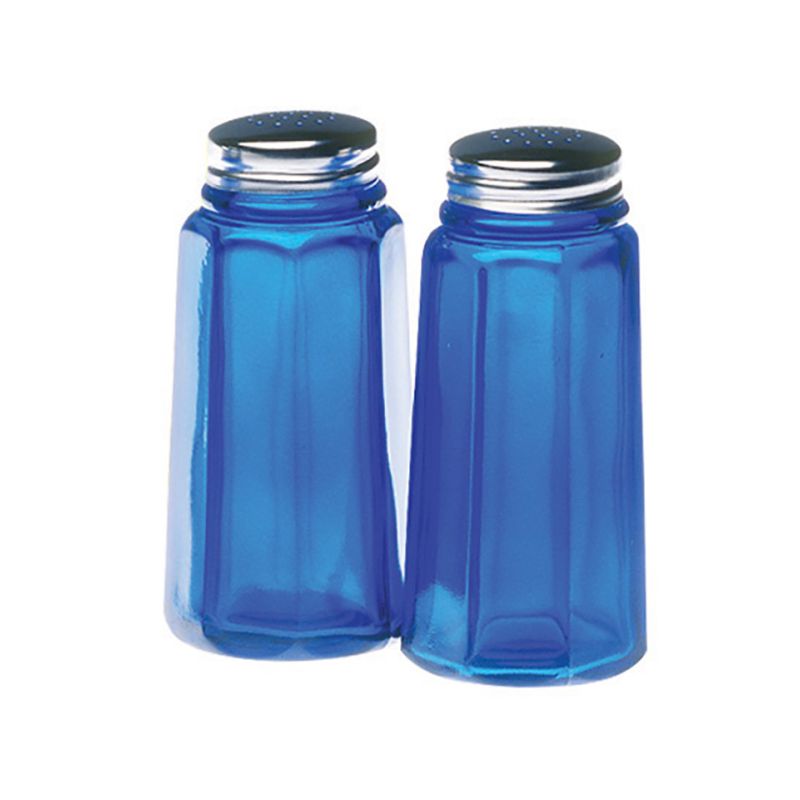 Mosser Panel Salt & Pepper Shaker/ Cobalt