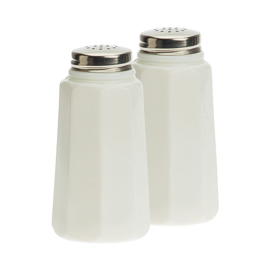 Mosser Panel Salt & Pepper Shaker/ Milk