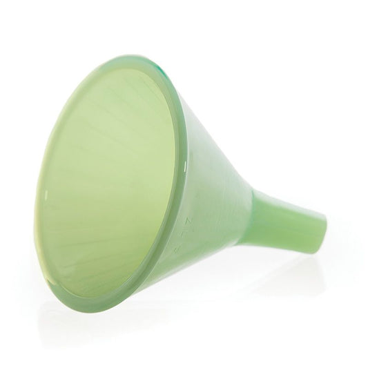 Mosser 4 oz Ribbed Funnel/ Jadeite