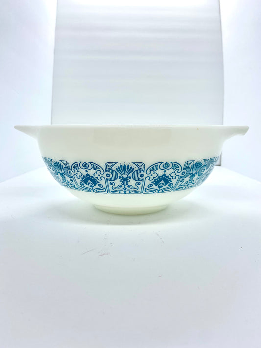 Vintage Pyrex Horizon Blue 443 Cinderella Mixing Bowl