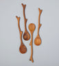 Teak Twig Spoons, Set of 4