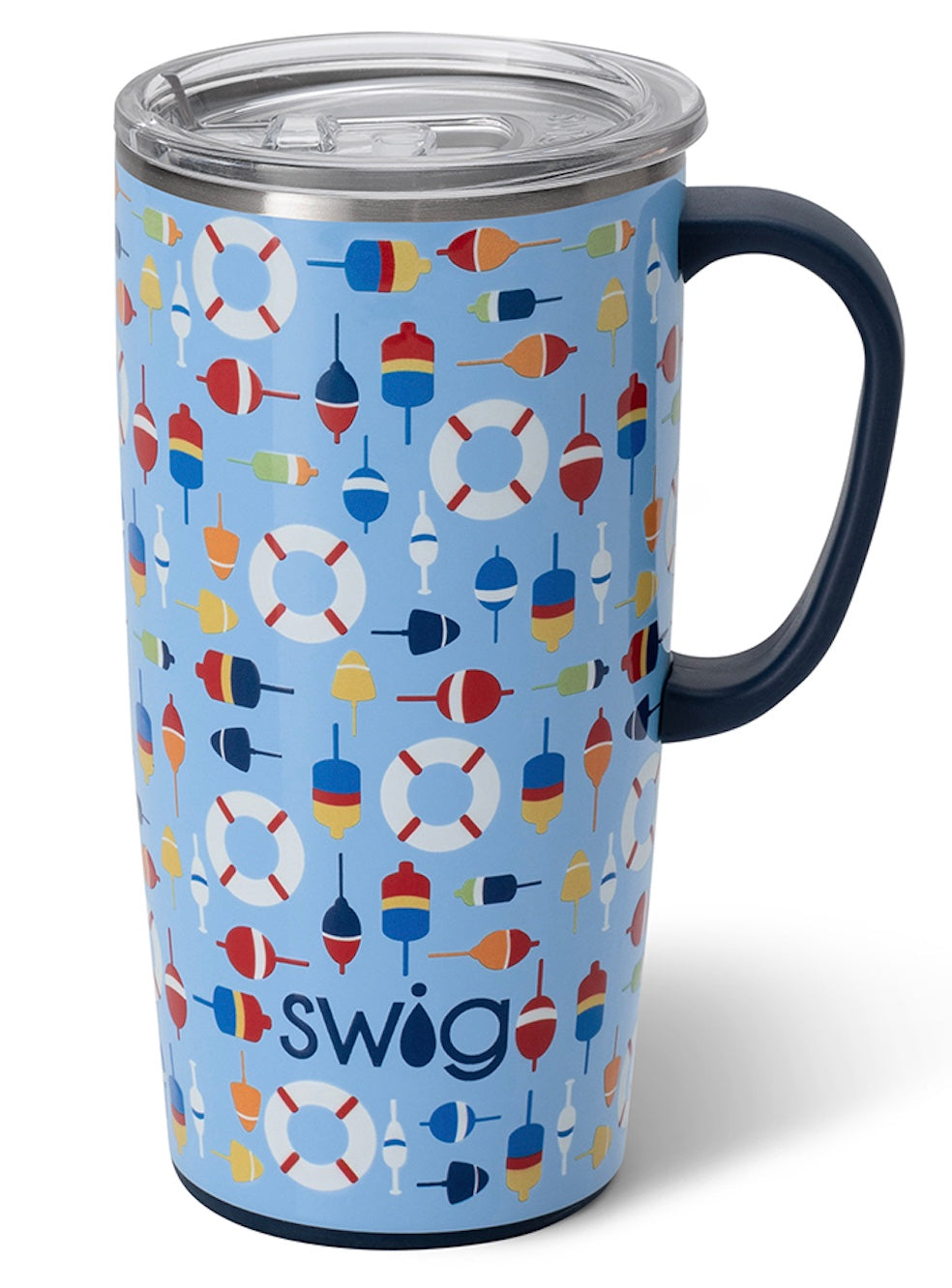 Swig 22 oz Travel Mug Bobbing Buoys