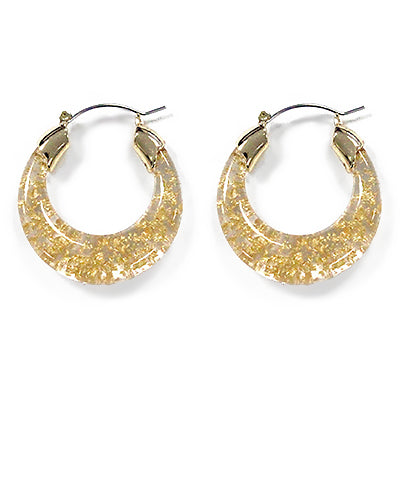 Resin Crescent Hoops