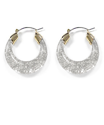 Resin Crescent Hoops