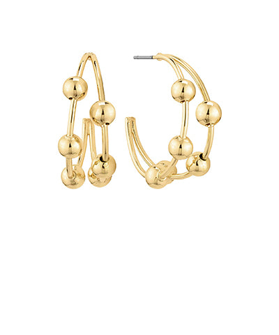 Double C Shape Metal Ball Hoops