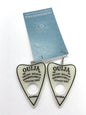 White Ouija Earring