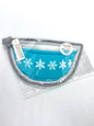 2 Potholders Pyrex Turquoise Snowflake Bowl Potholders