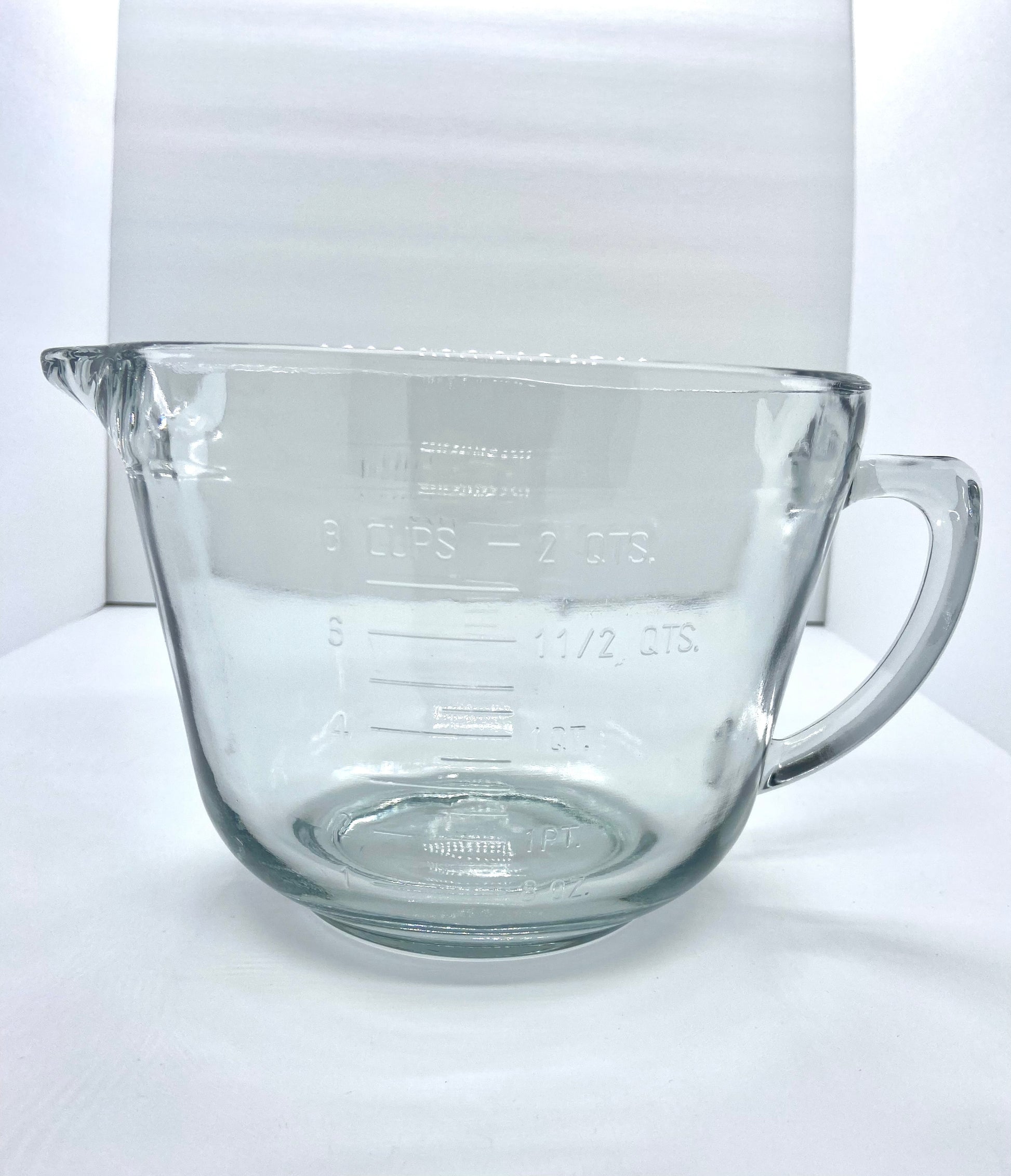 Anchor Hocking Glass Measuring Batter Bowl - 8-Cup