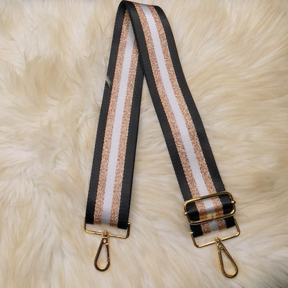 Gold Stripe Guitar Straps