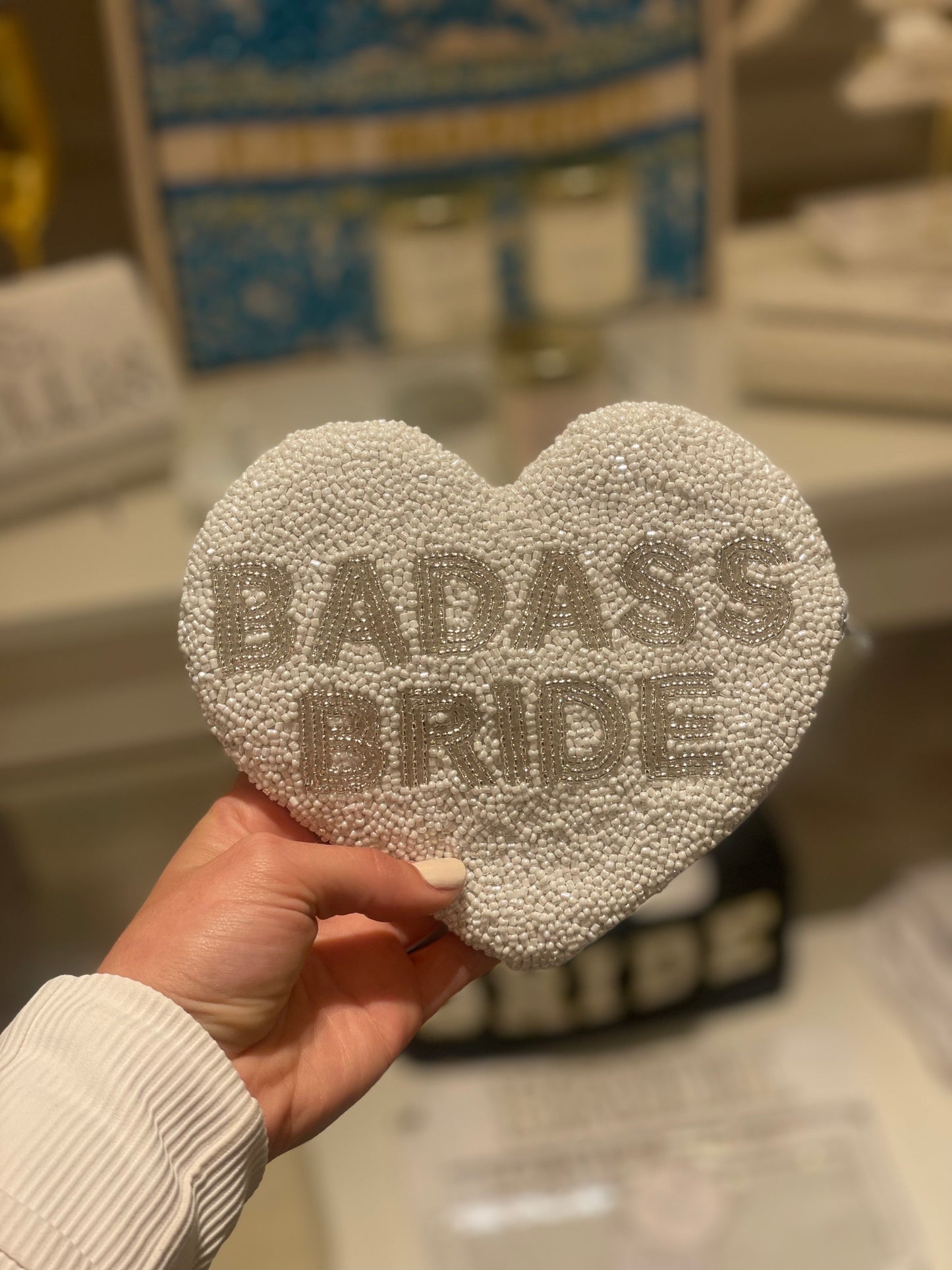 Badass Bridal Heart Shape Coin Purse