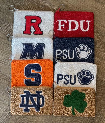 Custom College Coin Purses