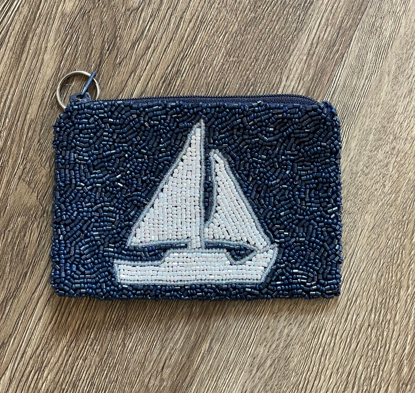 Sail Boat Coin Purse