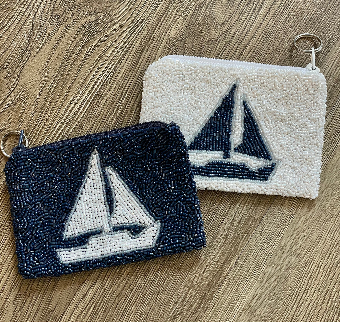 Sail Boat Coin Purse