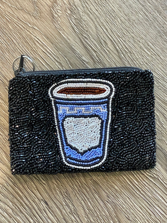 NY Style Coffee Cup Coin Purse
