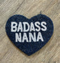 Badass Nana Heart Shape Coin Purse