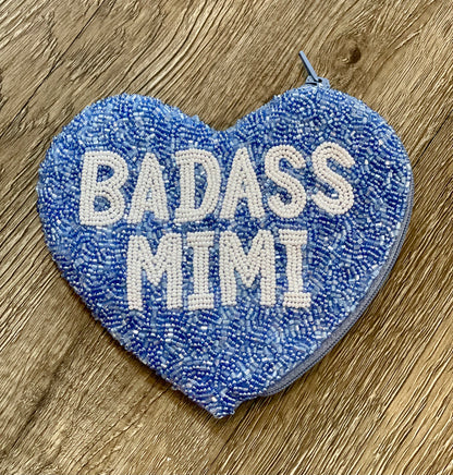 Badass Mimi Heart Shape Coin Purse