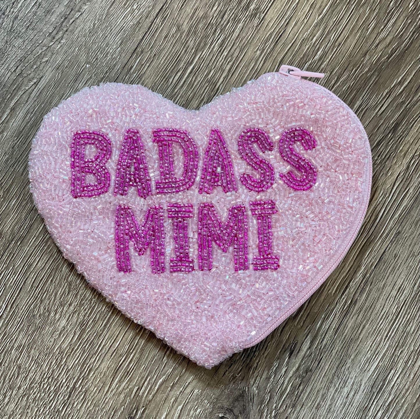 Badass Mimi Heart Shape Coin Purse
