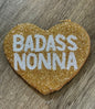 Badass Nonna Heart Shape Coin Purse