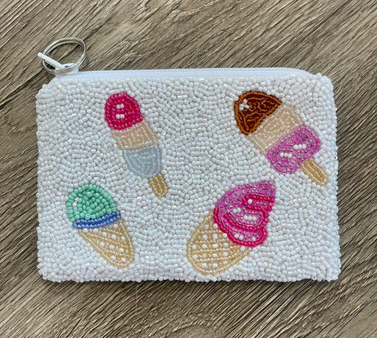 Ice Cream $ Coin Purse