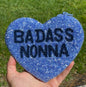 Badass Nonna Heart Shape Coin Purse