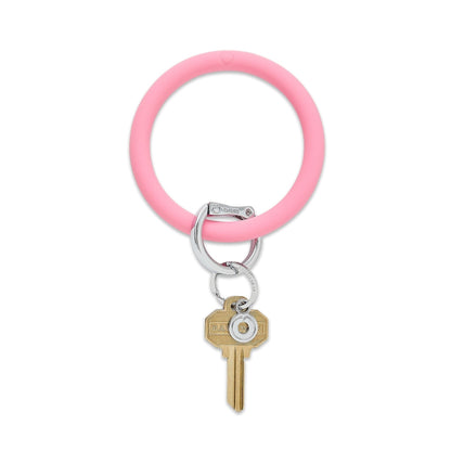 Silicone Big O Key Ring Holder