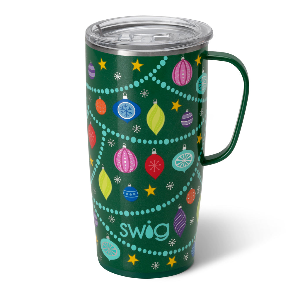 Winter Holiday Swig Travel Mug (22oz)