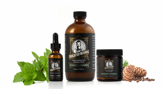 Peppermint Cedarwood Beard Maintenance Kit