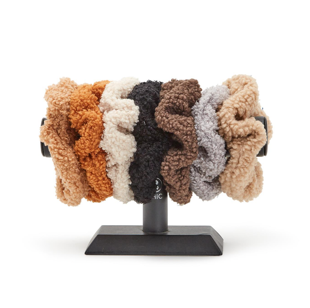 Neutral Ground Faux Sherpa Scrunchie