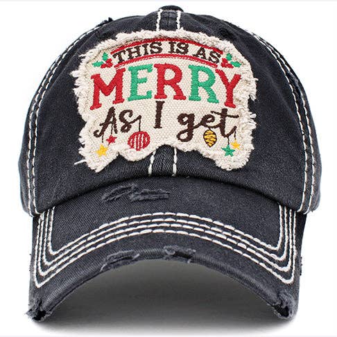 This Is As Merry As I Get Hat