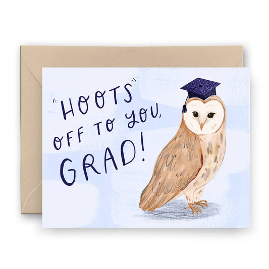 Hoot Owl Grad Card