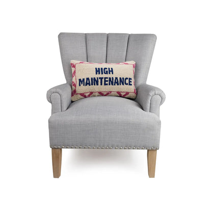 High Maintenance Hook Pillow