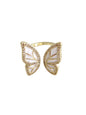 Enamel Butterfly Ring