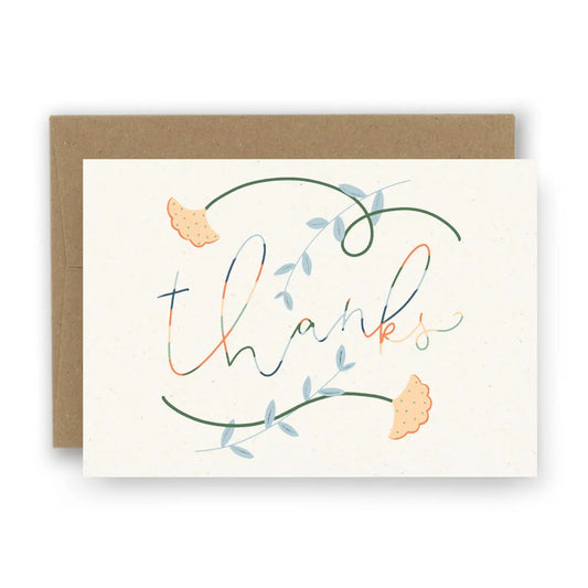 Thank You Notecard set of 8