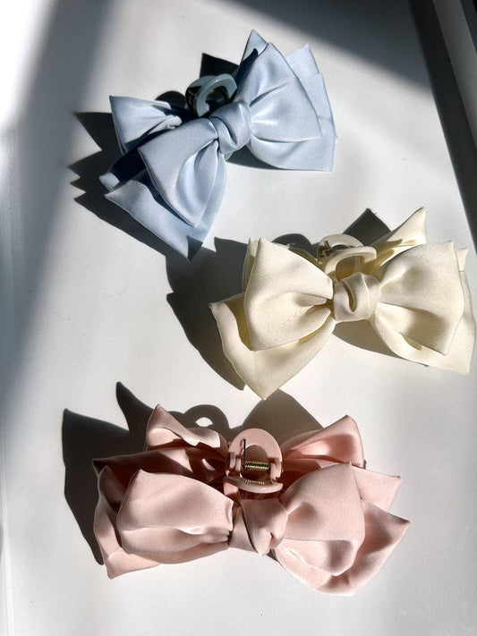 Ballet Bow Claw Hair Clip