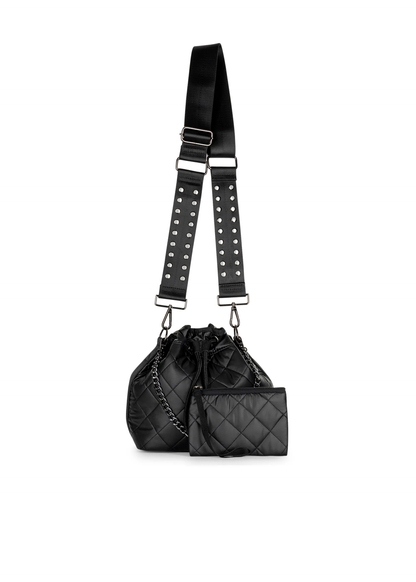 Lindsey Puffer Bucket Bag