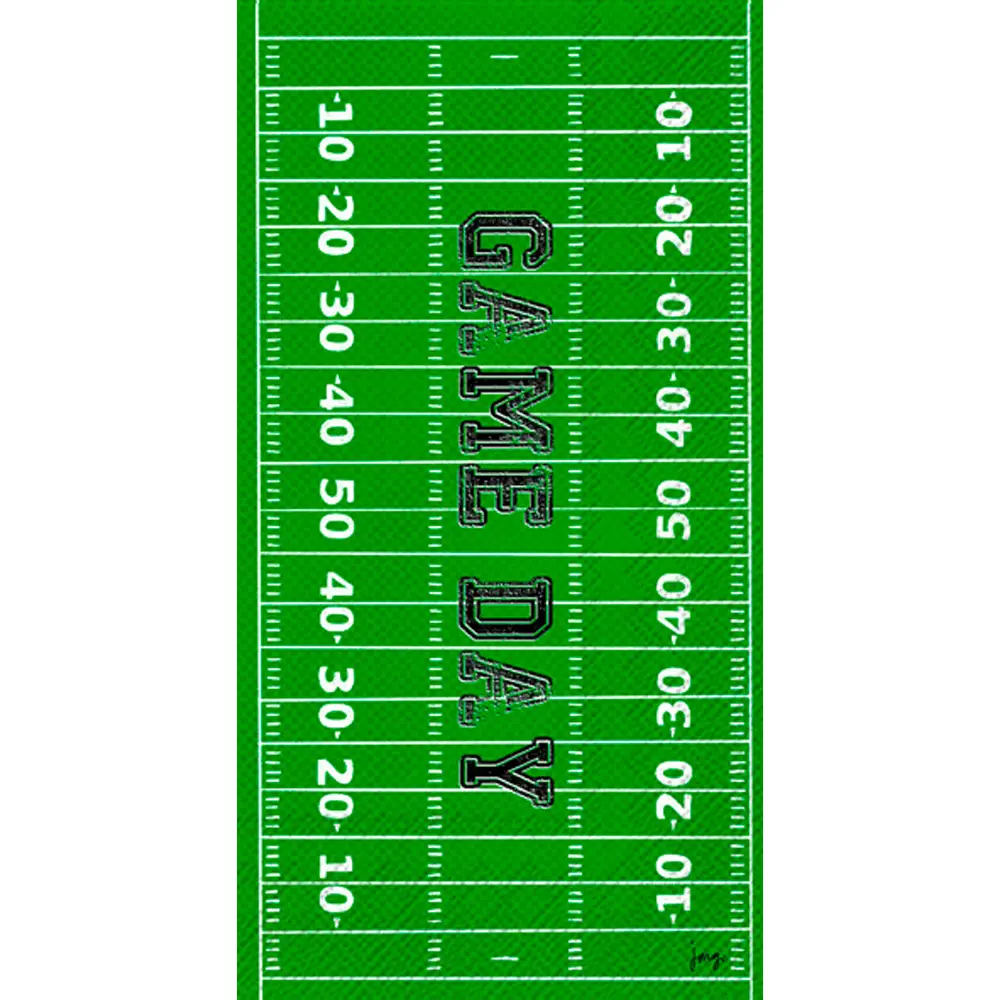 Game Day Field Football Paper Napkins