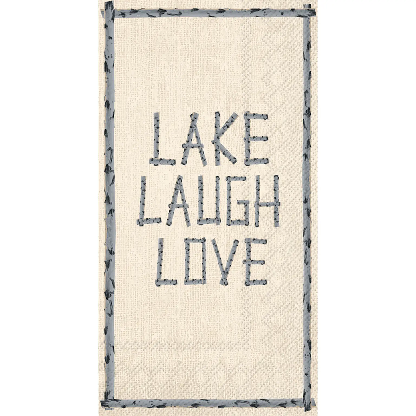 Lake Laugh Love Paper Napkins