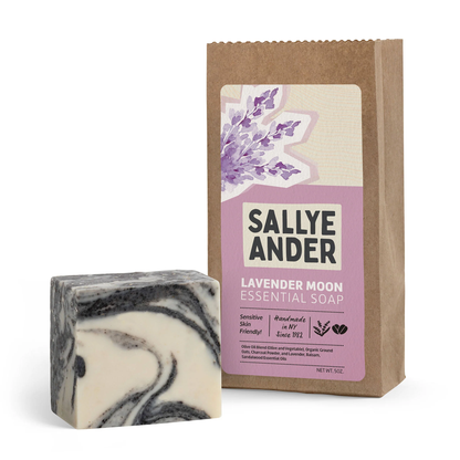 Lavender Moon Swirl Soap